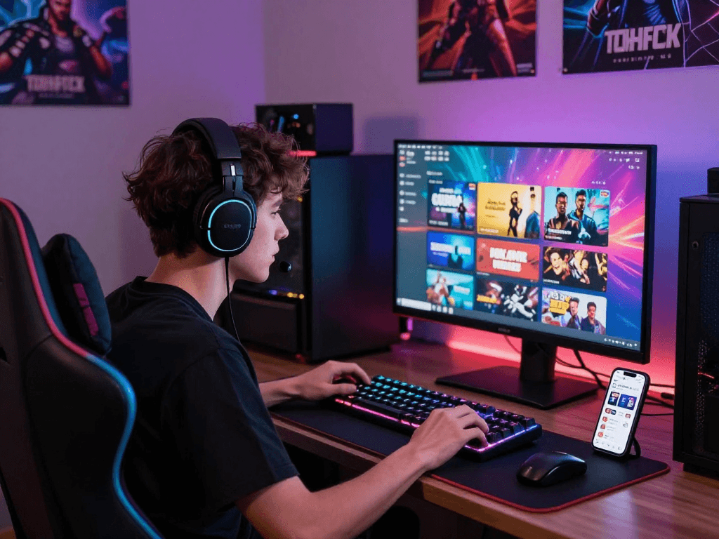 Play immersive free porn games in a vibrant gaming environment with engaging visuals.