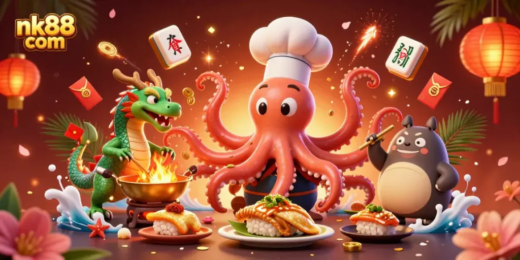 Experience vibrant casino excitement with nk88 com in this engaging gambling scene.