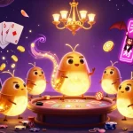 Illuminate your gameplay with Sunwin Official's vibrant glowworm-themed casino scene.