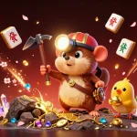 Join the excitement at gamesunwin with dynamic 3D characters amid glowing treasures and casino elements!